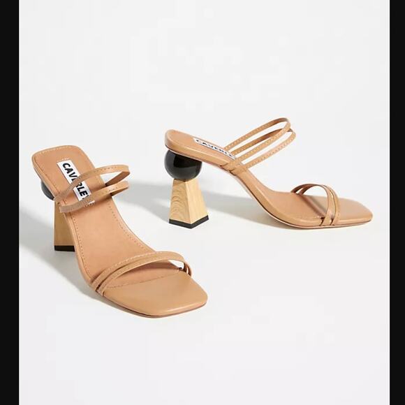 NWT Anthropologie Caverley Trish Heeled Mules Size 39EU (9 US) - Picture 1 of 8